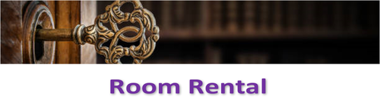 Room Rental, room rental hourly, room rental daily